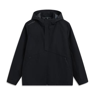 Li Ning Utomhus CF Skal Tre i Ett Fleece Vattentät Vindtät UV-beständig Andningsbar Slitstark Varm Jacka Unisex Jacka AWBV077-3