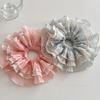 Lacy Hair Tie Elastic Scrunchies Multi Layer French Hair Rings for Elegant Updos Suitable for Long Hair