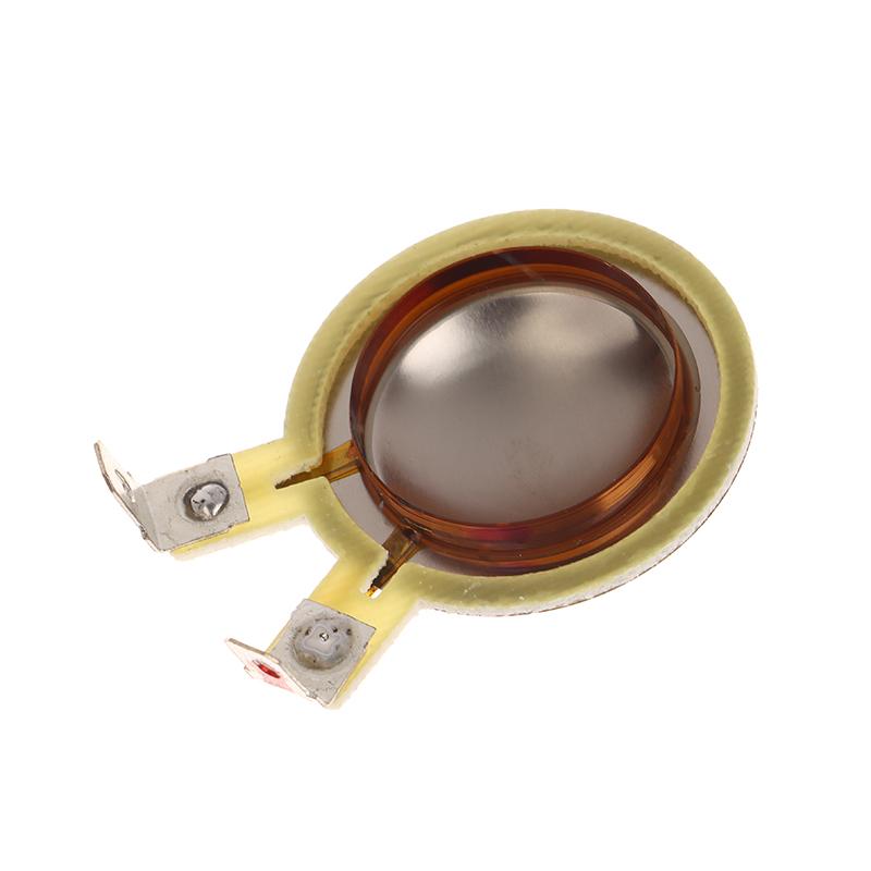 1Pcs For Home Theater Mixer Console Treble Horn Audio Tweeter Speaker Voice Coil 25.4Mm Titanium And Resin Diaphragm Repair Kit