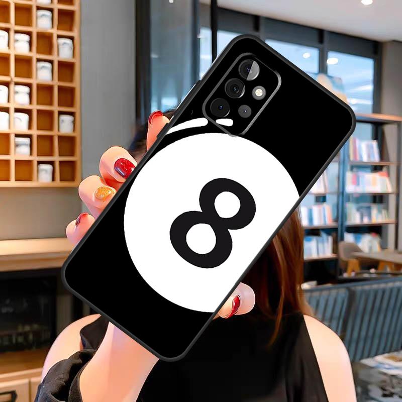 Billiards Snooker 8 Ball Case For Samsung Galaxy A33 A06 A05 A16 A26 A36 A56 A32 A52 A15 A53 A13 A34 A54 A14 A35 A55