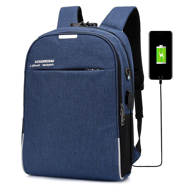 Vanaheimr Outdoor Fashion Business USB Backpack