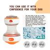 Interactive Dog Treat Dispenser Adjustable Rolling Treat Dispenser Puzzle Tough Slow Feeder Puppy Enrichment Training Toy For