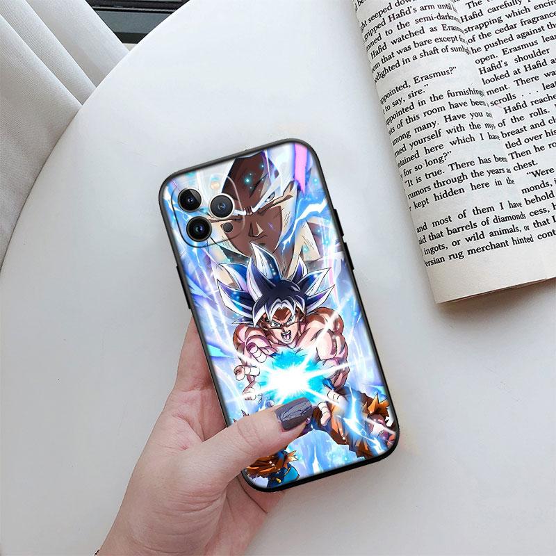 Anime Dragon Ball Goku Phone Case for Samsung Galaxy Note 10 20 S23 S22 Ultra FE Plus M06 M15 M16 M35 M55