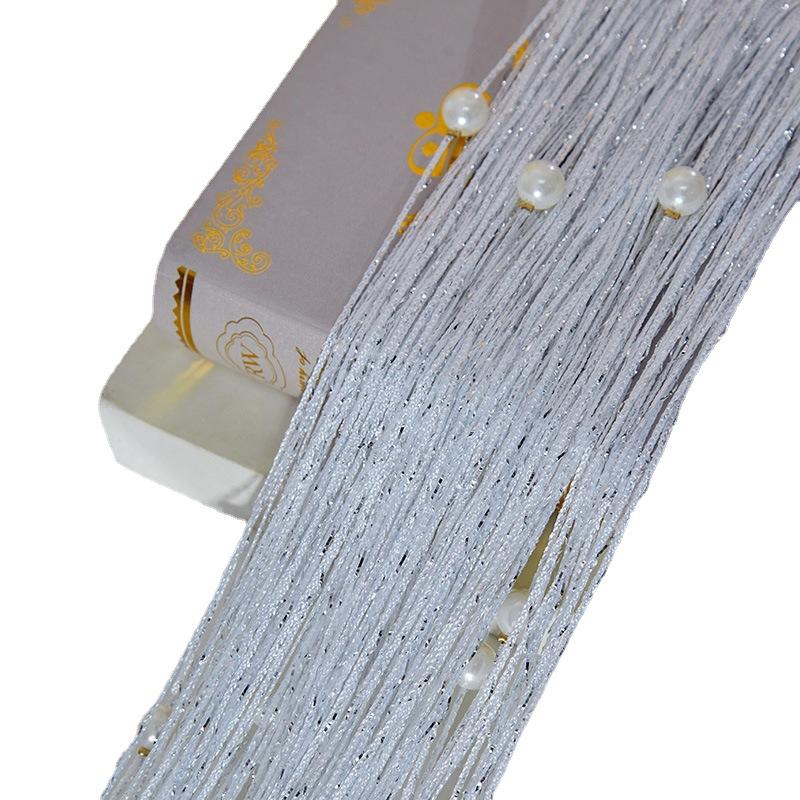 Beaded Curtain Door String Curtains for Doorway Tassels Beads Hanging Fringe Hippie Room Divider Window Hallway Entrance Wall Closet