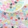 Transparent Crystal Clear Faceted Hollow Water Cube Beads for DIY Chain and Pendant Crafting