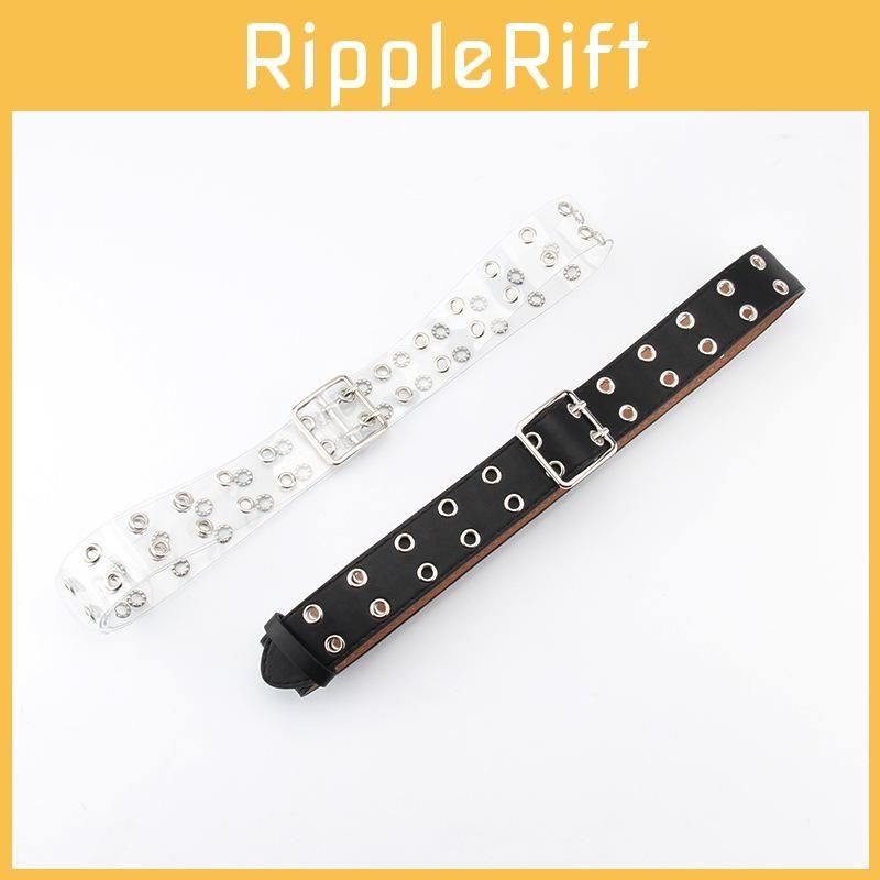 Fashion Double Breasted Design Women Waist Belt And Butterfly Metal Chain Decor