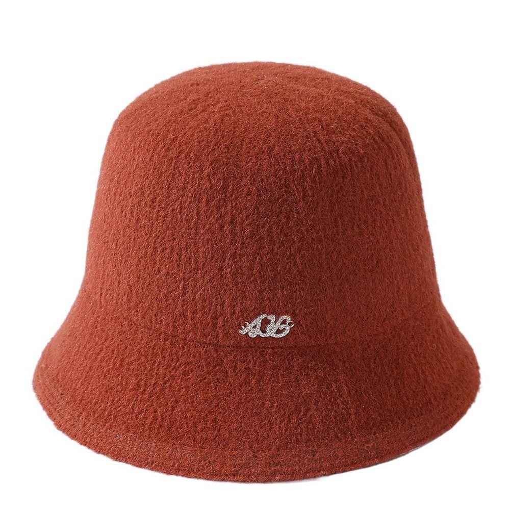 Color Gift For Ladies For Girls AB  Panama Hat Fisherman Hat Knitted Hat Letter Bucket Cap