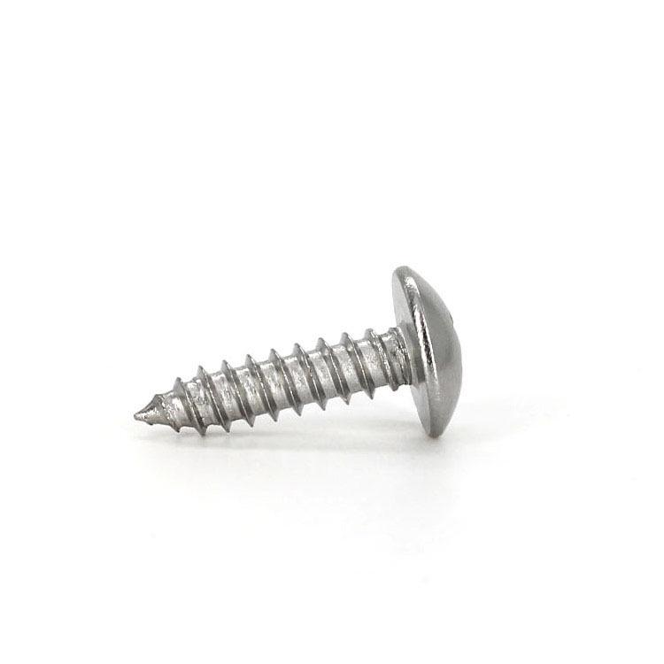 Stainless Steel JISB1122T Large Flat Pan Head Phillips Self-Tapping Screws (ST2.9/3.5/3.9)