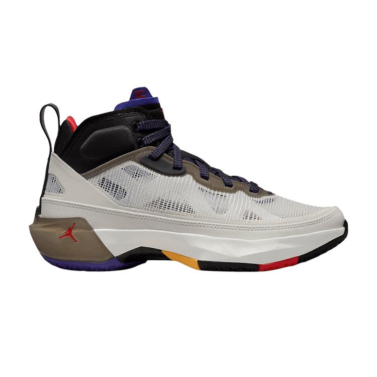 Air Jordan 37 GS Beyond Borders Kids Sneakers Cream Light-Bone Black DD7421-060