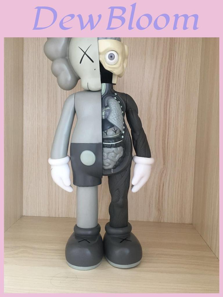 Kaws Ufficiale Companion Flayed Open Dissected Bff 8" Giocattolo in PVC Bambola Ornamento