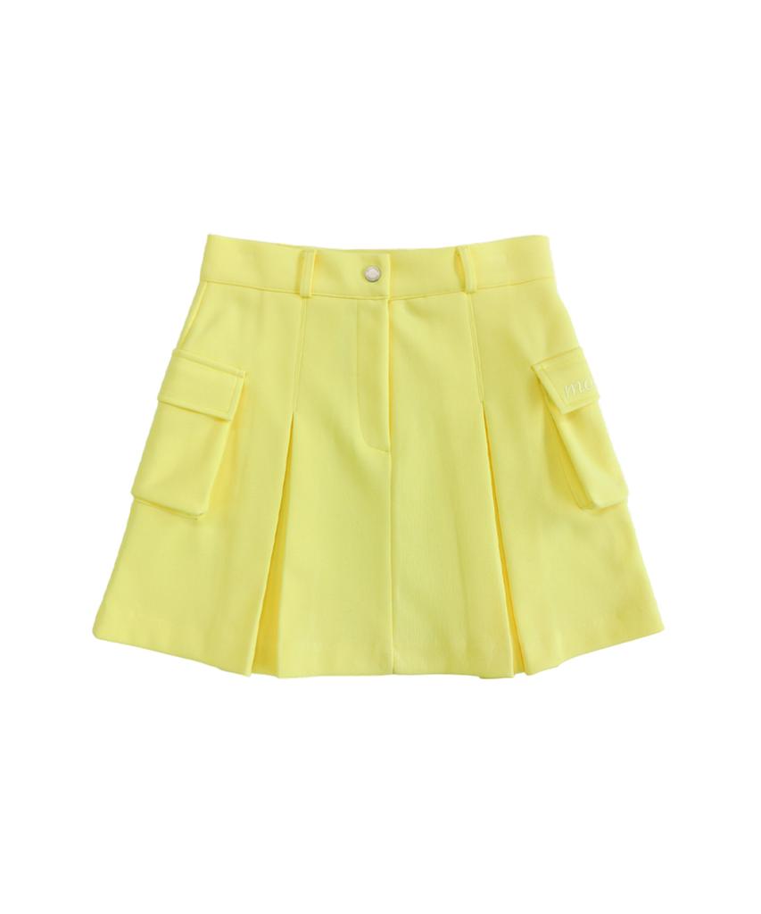 MONBIRDIE GOLF Vivid Cargo Skirt Yellow