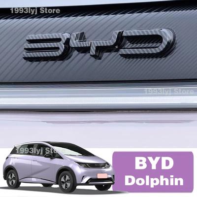 Für BYD Dolphin EA1 2022 2023 2024 2025 Styling Kunststoff Heckemblem Frontgrill Abzeichen Hochwertige Aufkleber Auto Außen Dekoration