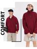 Unisex Trendy Casual Half-Zip Stand Collar Hoodie