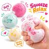 Soft Texture Stress Ball Squeezable Stress Relief Fidget Squeeze Toy  Sensory Play