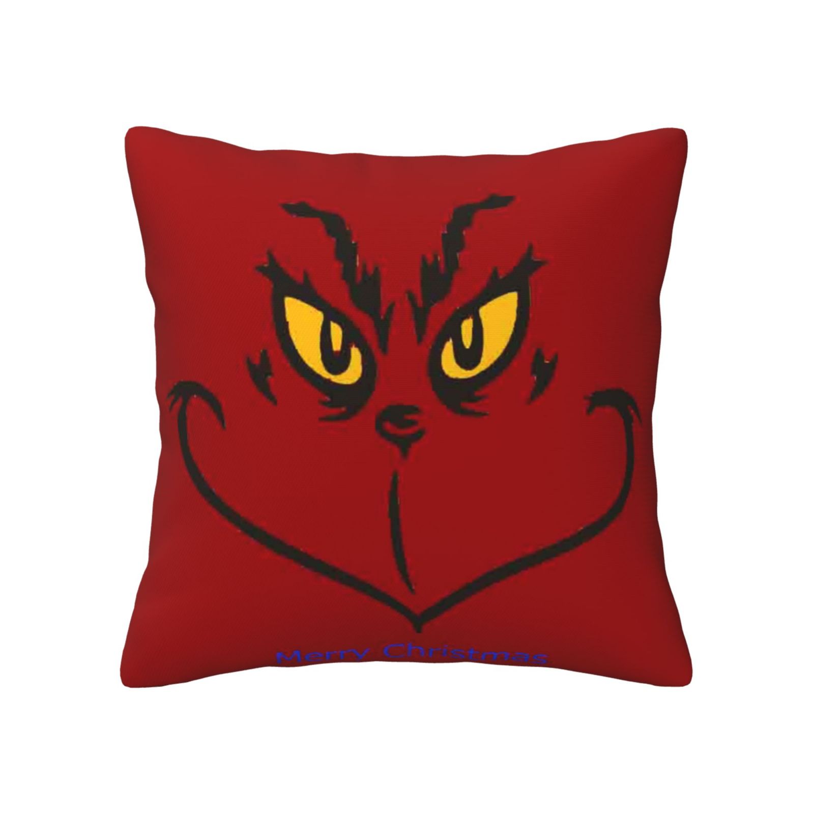 

Red Merry Christmas pillowcase Sofa Home decor pillowcase 16x16Inch