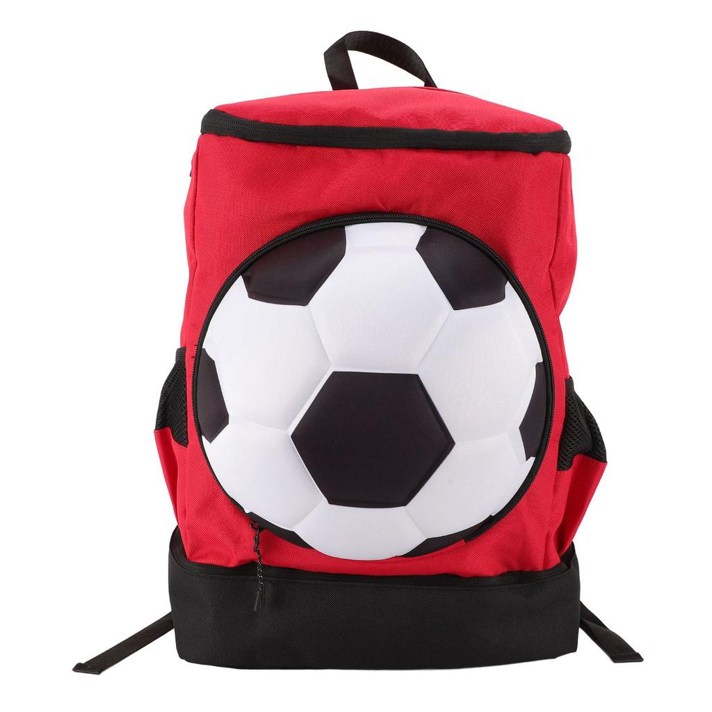 Football Backpack Training Equipment Bag Soccer Bag with Ball Compartment Shoe Compartment for