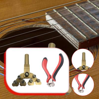Gitarre Bundpresse Saitenschneider Zubehör Metall Installationsmaterial Luthier Werkzeug