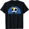 Uruguay Flag Soccer Patriotic Football Kids Boys Mens Womens T-Shirt