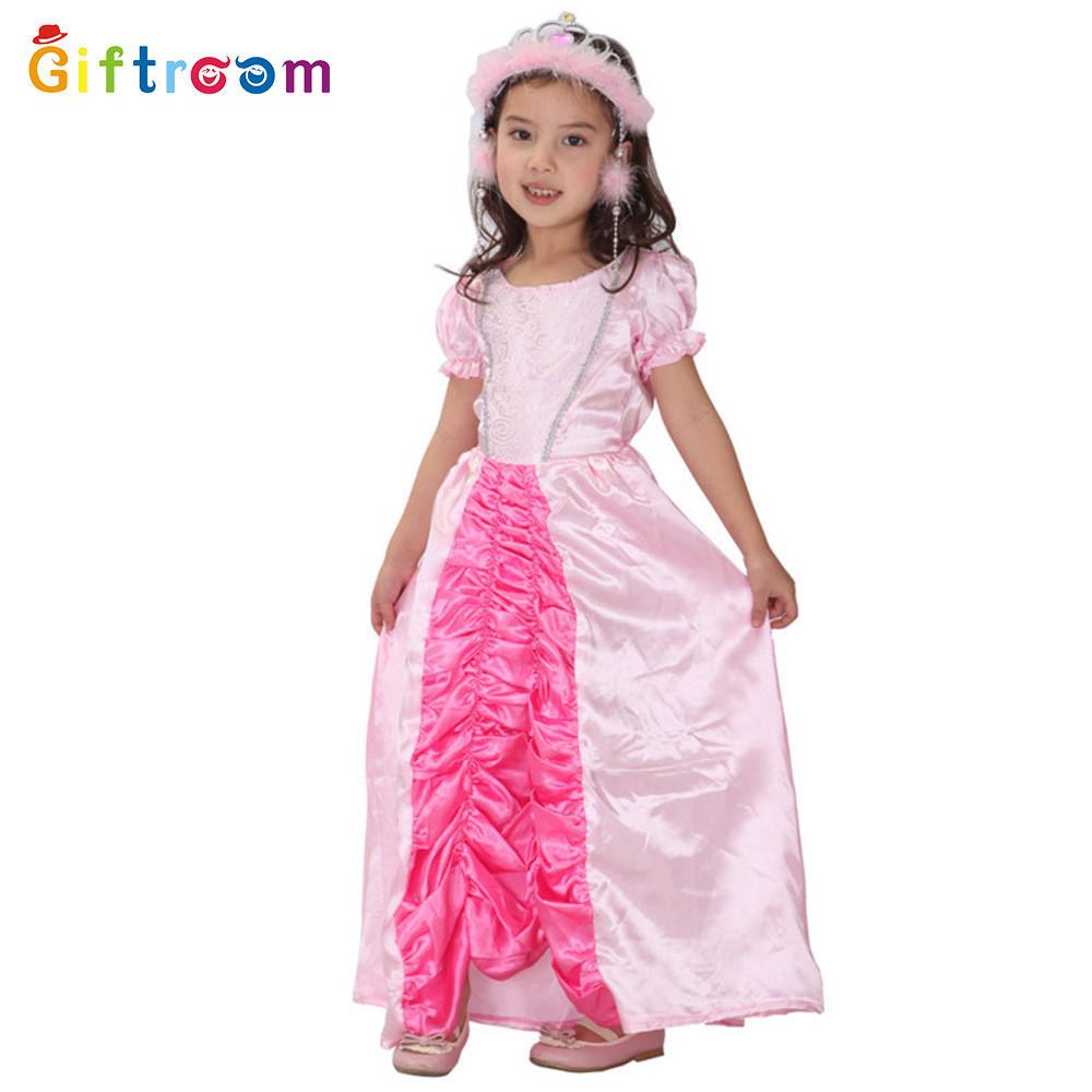 Elegant Pink Pixie Dress For Girls Ideal For Halloween And Fantasy Events Themed