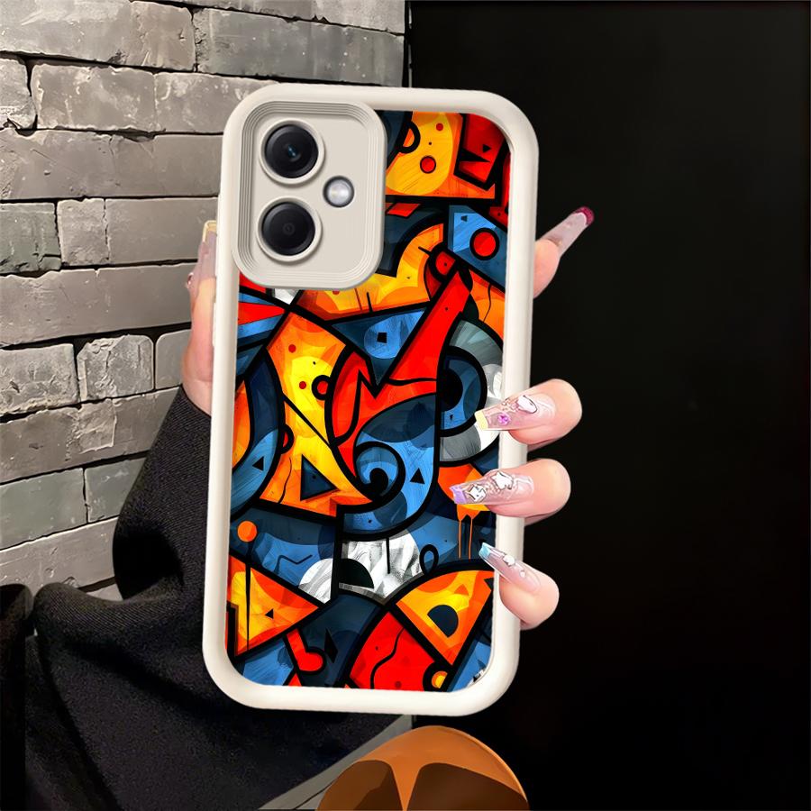 Phone Cover Case for Xiaomi Redmi Note 14 Pro Plus 12s 11s 14C 12C 11 A1 A2 A3 A4 10 12 Note 13 13C Trendy Graffiti Art