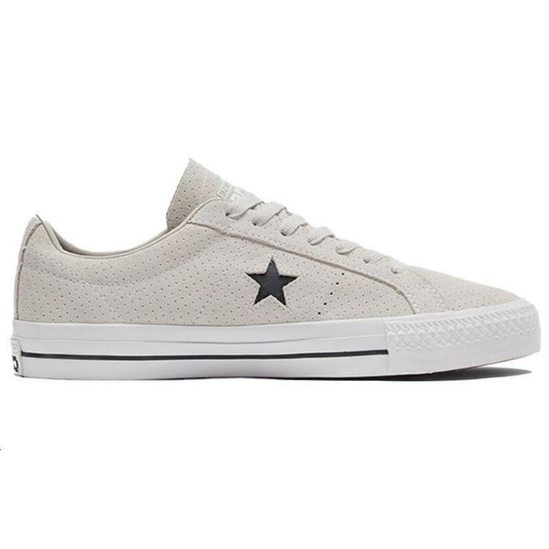 Converse One Star Pro simple and comfortable non-slip and wear-resistant low-top board shoes for men and women in off-white