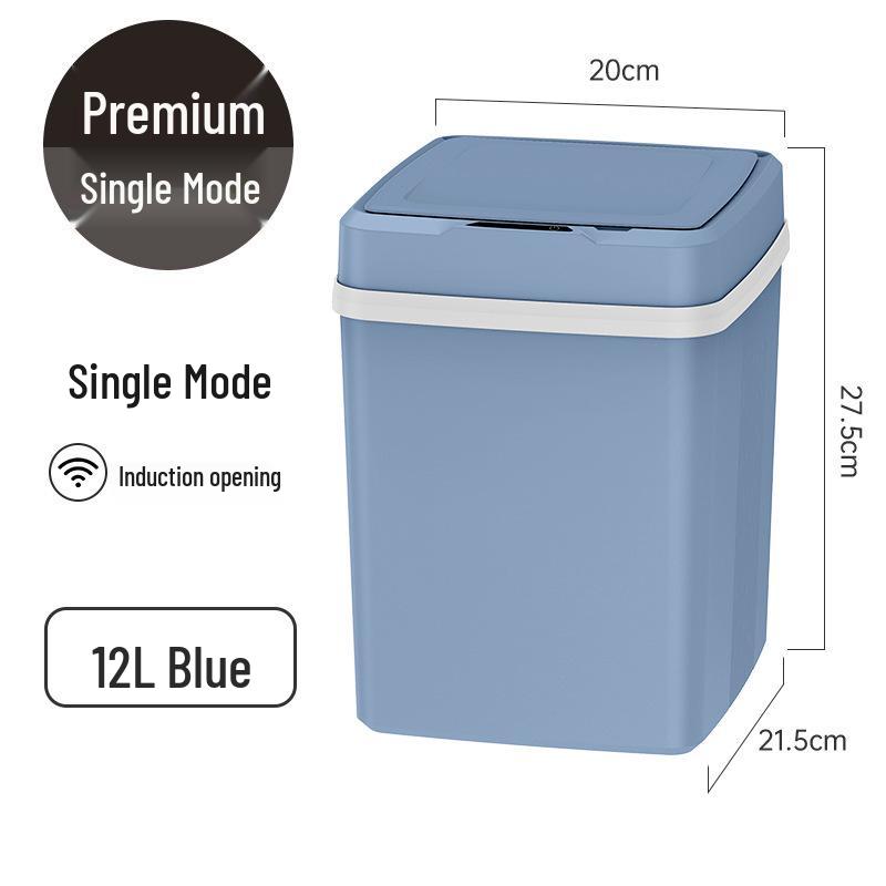2025 Smart Induction Trash Can: Automatic, Hygienic, Light Luxury Design for Home