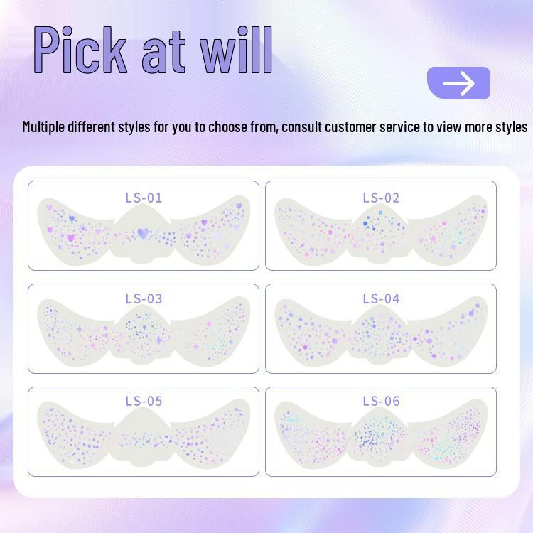 Europäische & Amerikanische Laser Sommersprossen Aufkleber - Temporäre Gesichts Make-up Simulationsaufkleber