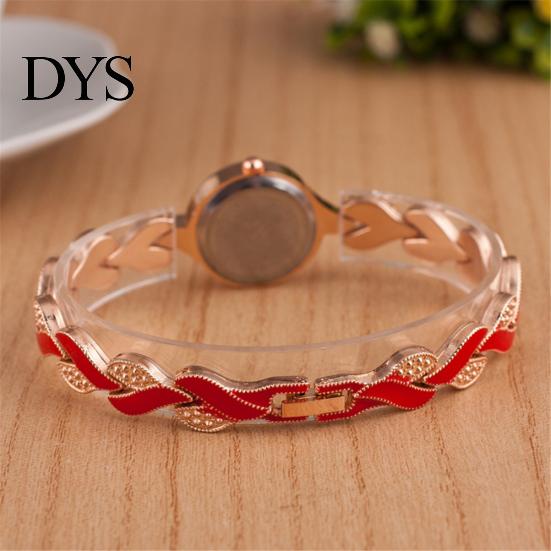 Fashion Women Shiny Rhinestone Quartz Analog Bracelet Dress Wrist Watch Gift