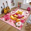 Custom Winnie Mat Personalized Name, Polyester Washable Indoor Entryway Rug, Gift for Christmas, Easter, Thanksgiving Day