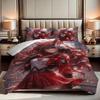 2/3pcs Firefox Girl Anime Printed Quilt Cover Set, Quilt Cover Set Contains Quilt Cover and Pillowcase - Perfect for Bedroom,