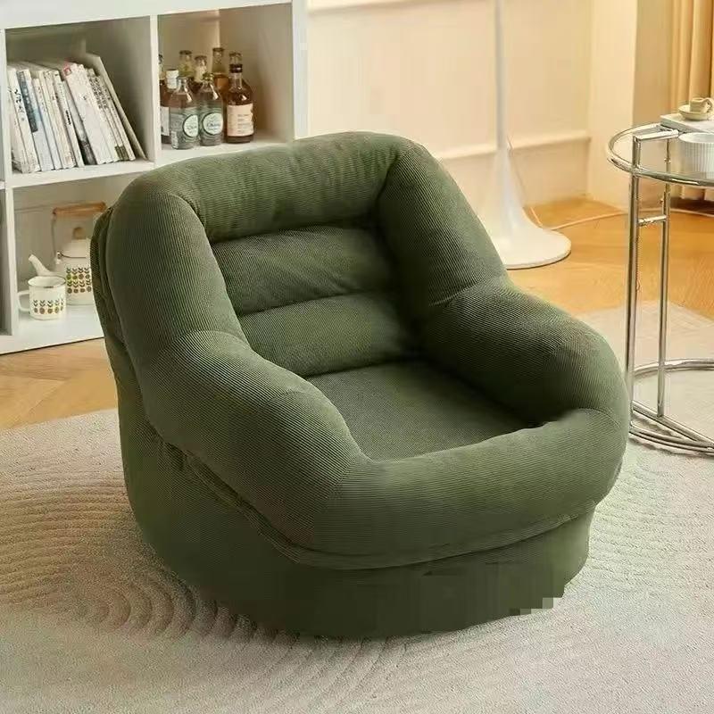 Cozy Tatami Sofa Recliner: Small, versatile leisure chair for bedroom or living room, perfect for lounging or sleeping.