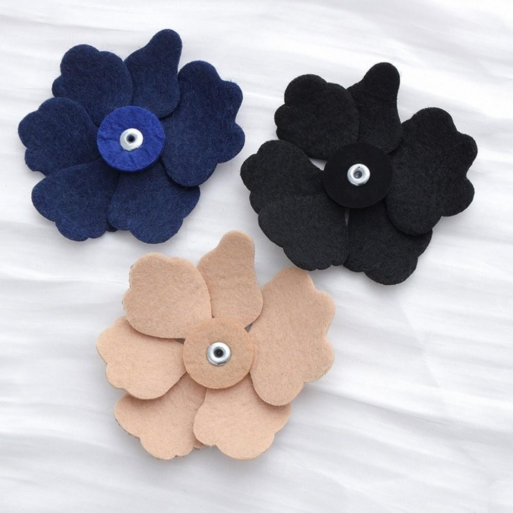 DIY Craft Rhinestone Flower Patches Sparkling Rose Brooch Fabrics Sew-On Applique  Sewing Supplies