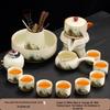 Chaxun Ru Kiln Style Automatic Ceramic Tea Set