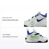 Team Hustle D11 GS Green Strike Racer Blue Kinder Sneakers Wit Summit-White Pure-Platinum DV8996-101