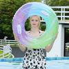 Kids Adults Swim Ring Inflatable Leakproof Thickened PVC Summer Outdoor Swimming Pool Float Tube Toy Beach Party Supplies