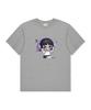 Deomopeuhauseu 3D Music Girl Oversized Short Sleeve T-Shirt [3 Colors]