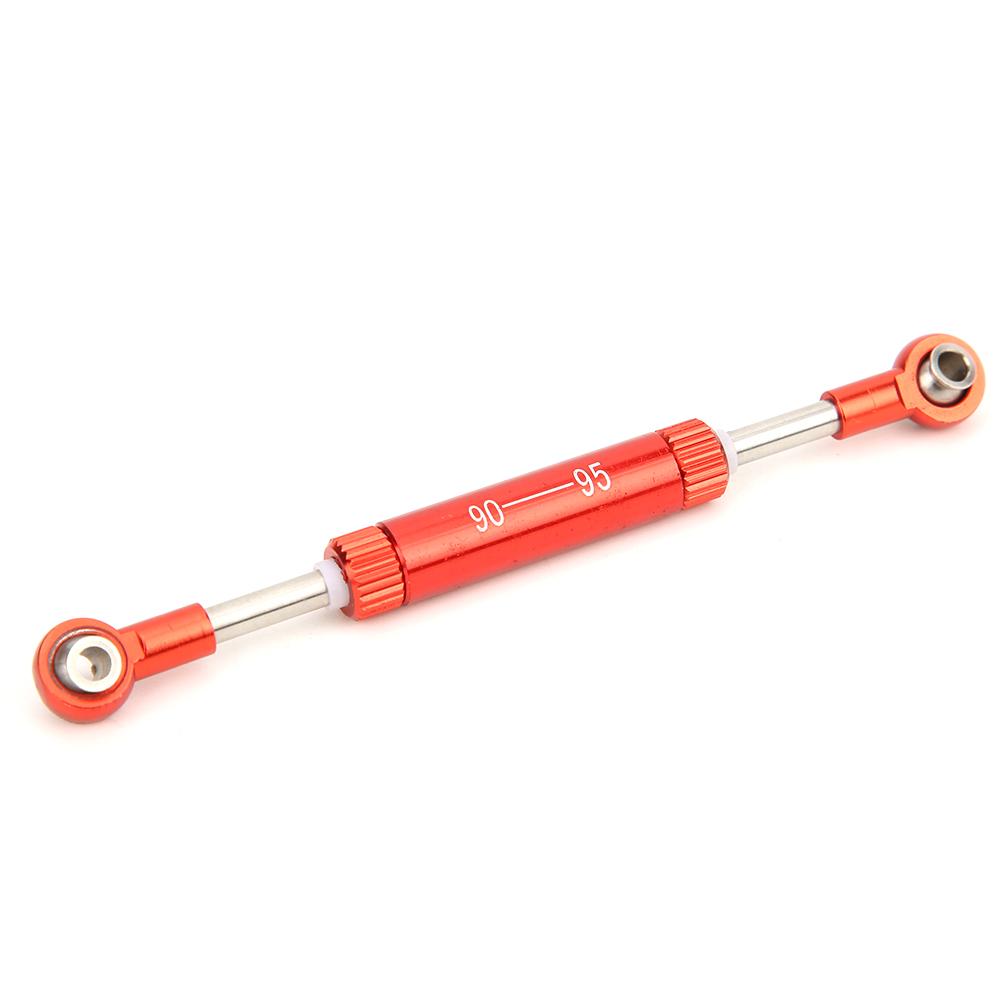 Adjustable Servos Pull Rod Steering Lever Accessory for SCX10 D90 1 10 RC Car(90 95mm )