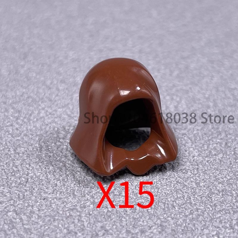 MOC Medieval Soldier Building Blocks King Beard Military Helmet Scarf Goggles Belt Cowboy Hat Duck Cap Mini Toys Bricks Gifts