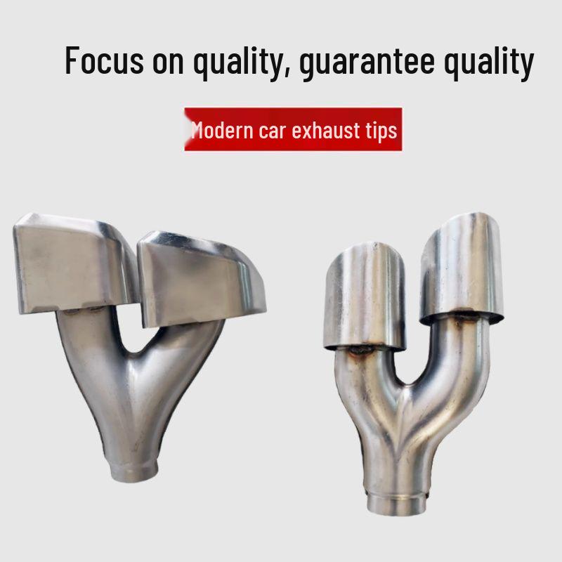 Stainless Steel Exhaust Tailpipe Cover for Hyundai Kia KX5, Sonata 9, Tucson