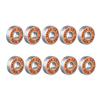 10 Pcs Stainless Bearings Performance Roller Skate Scooter Skateboard Wheel