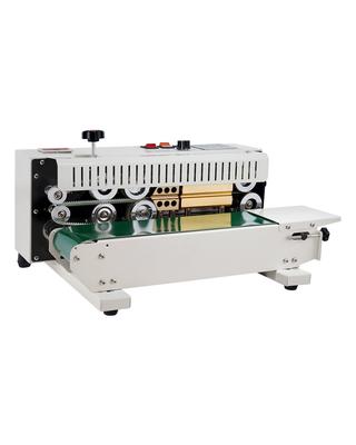 VEVOR Kontinuierliche Beutelbandversiegelungsmaschine, 6-12 mm Siegelbreite, Horizontale Bandversiegelungsmaschine mit digitaler Temperaturregelung