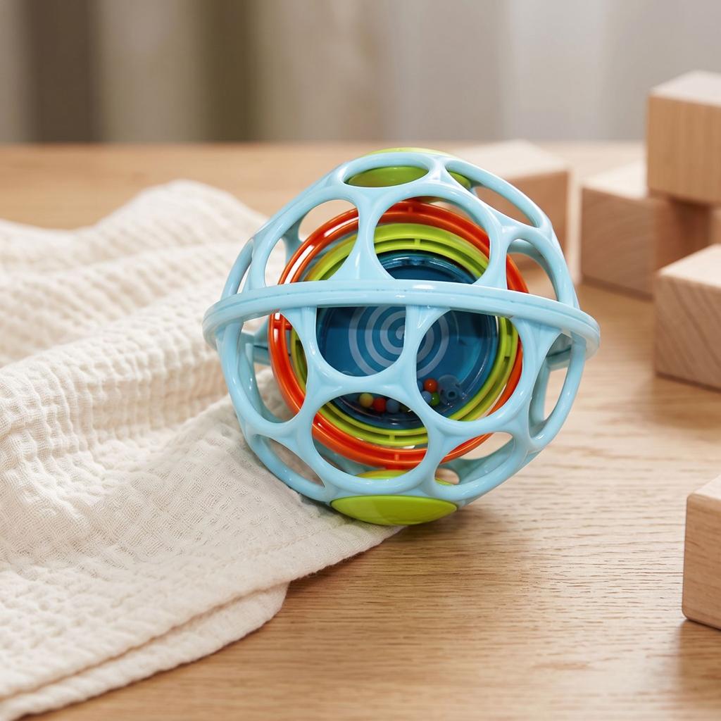 Sensorisches Greifball-Spielzeug für Babys zur Entwicklung und zum Spielen