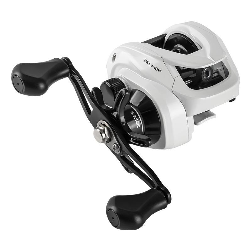

Billings Cross-border All-purpose Baitcasting Fishing Reel - Long-casting Magnetic Sea Rod Lure & Line Thunder Strong Gear. AW200 Left-hand