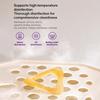 Philips Avent Babyring Silikon-Beißring (Zwei Farben: Bernsteigelb / Hellblau)