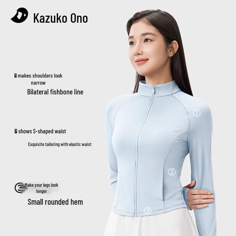 Ono Kazuko Women s UV Protection Ice Silk Jacket XS