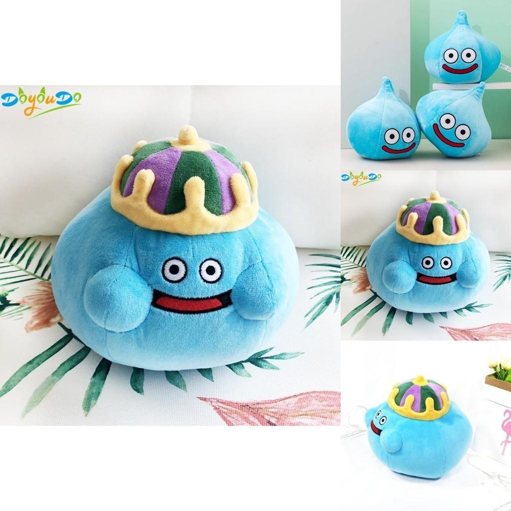 Skwell Enix Dragon Quest Lächelnder Tonkönig Plüschtier Weich und Bequem für Heimdeko und Stressabbau