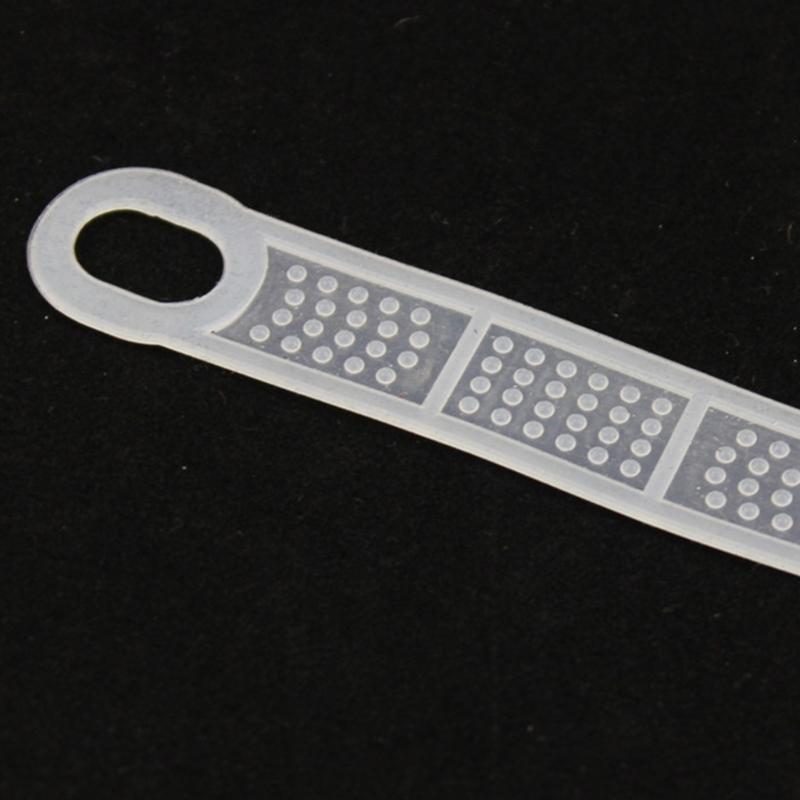 Packung mit 5 Holzaufhänger-Klebestreifen Klebeband Aufhängerstreifen Abdeckung für glatte und flache Kleiderschränke Halter