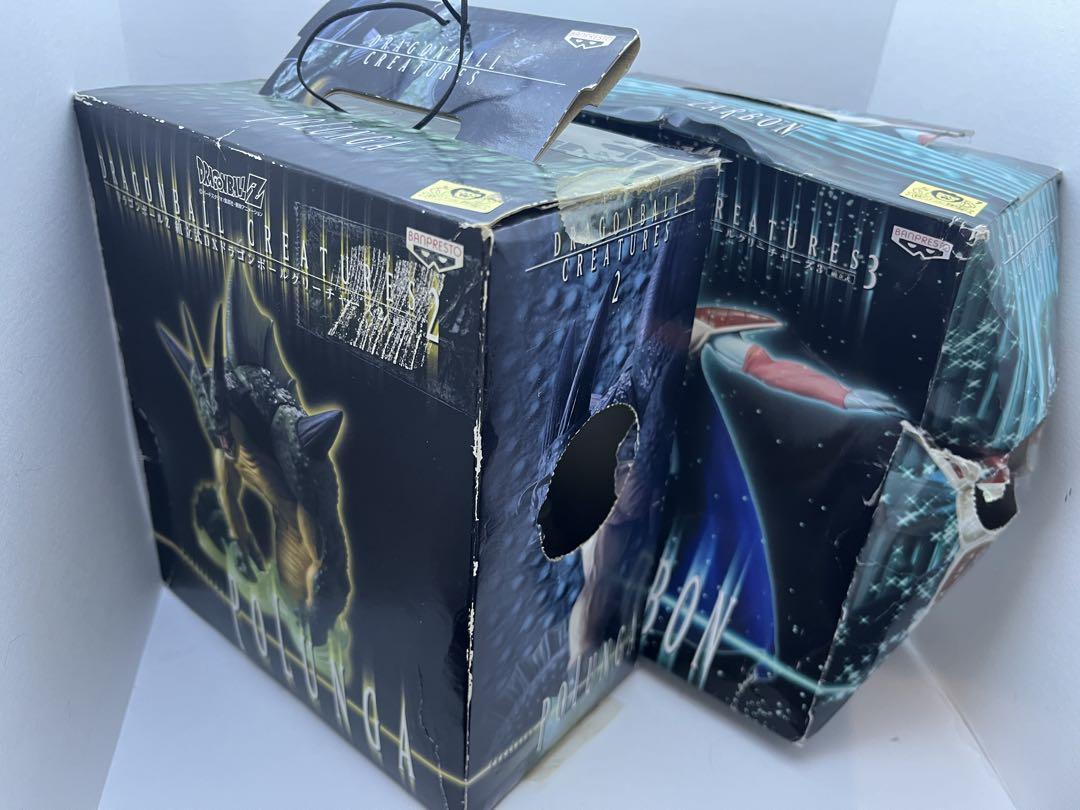 

[USED] Two Dragon Ball Creatures Porunga and Zarbon figures