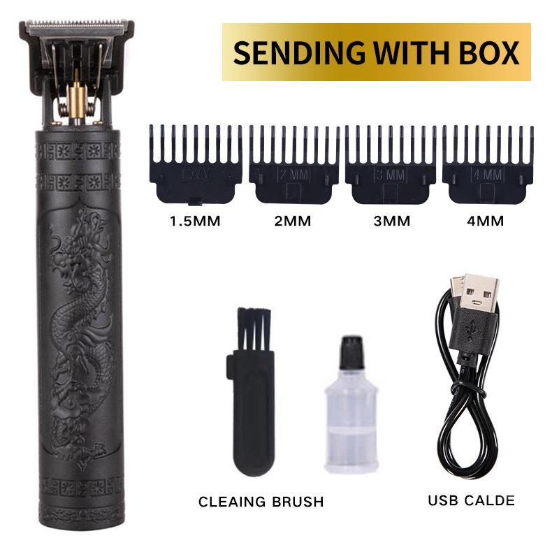 Akumulatorowa Profesjonalna Elektryczna Maszynka do Włosów dla Salonów - Uniwersalne Regulowane Ostrze, Stylizacja dla Dorosłych, Biały Trymer