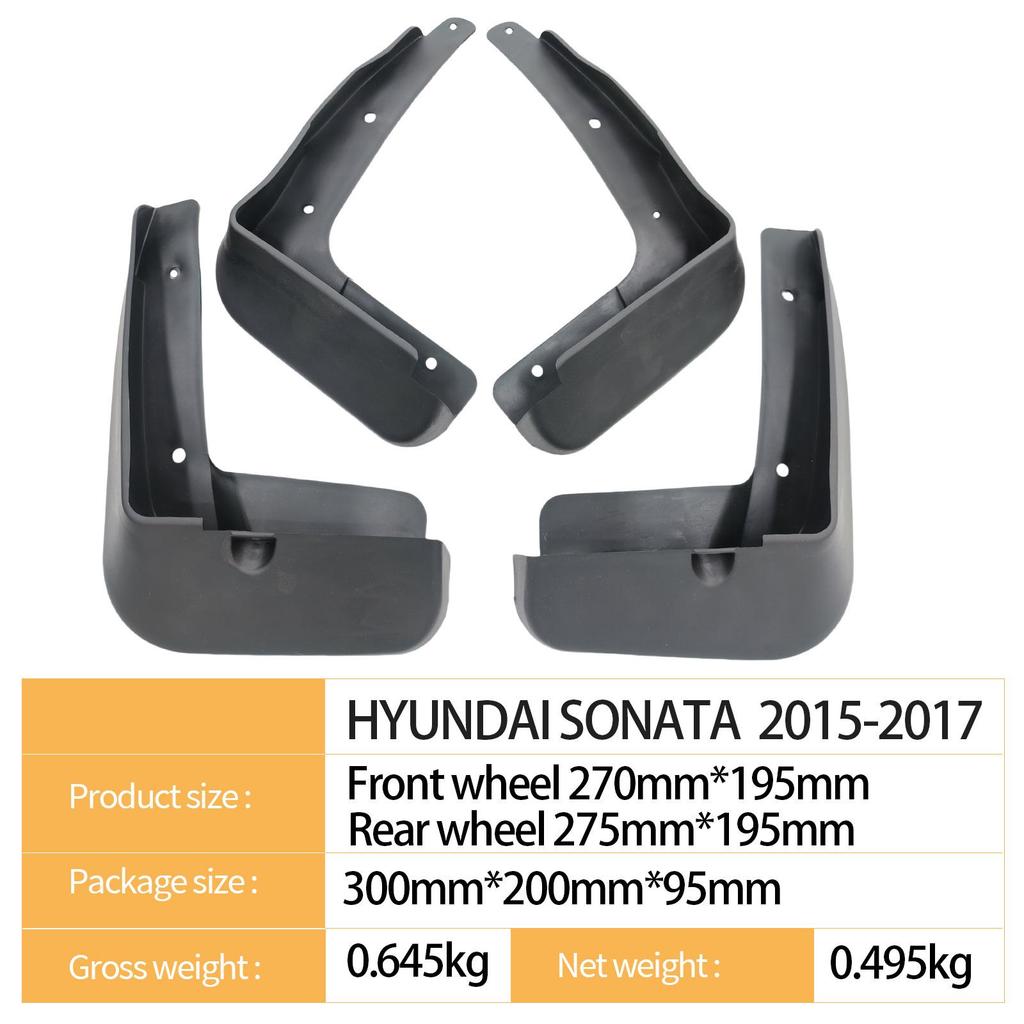 Hyundai SONATA 2015-2017 Cross-border Car Tire Mud Flaps